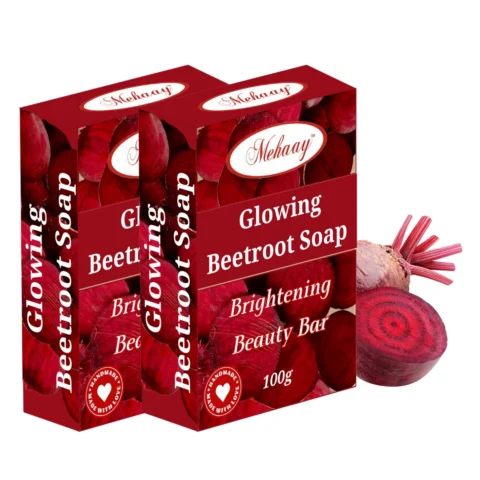 Mehaay naturals Beetroot Soap (Pack of 2)