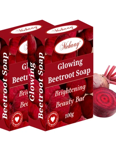 Mehaay naturals Beetroot Soap (Pack of 2)