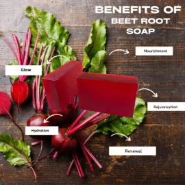 Mehaay Naturals Beetroot Soap (Pack of 2)