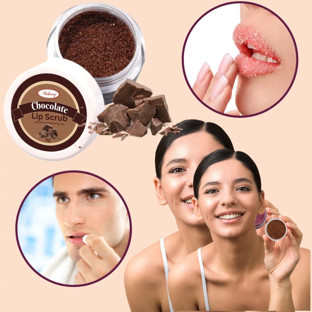 Mehaay Naturals Chocolate Lip Scrub 8g