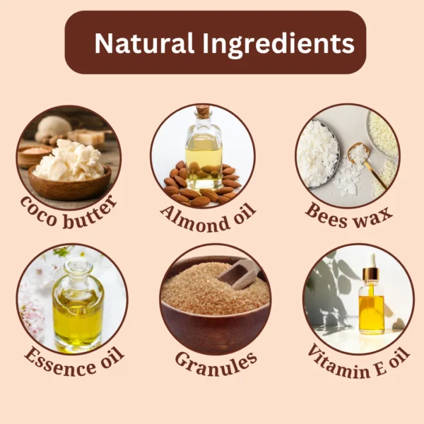 Mehaay Naturals Chocolate Lip Scrub 8g