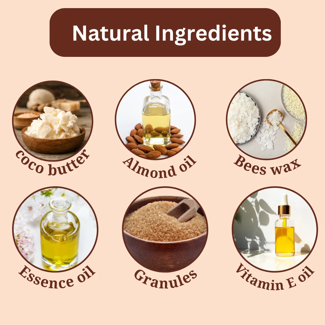 Mehaay Naturals Chocolate Lip Scrub 8g