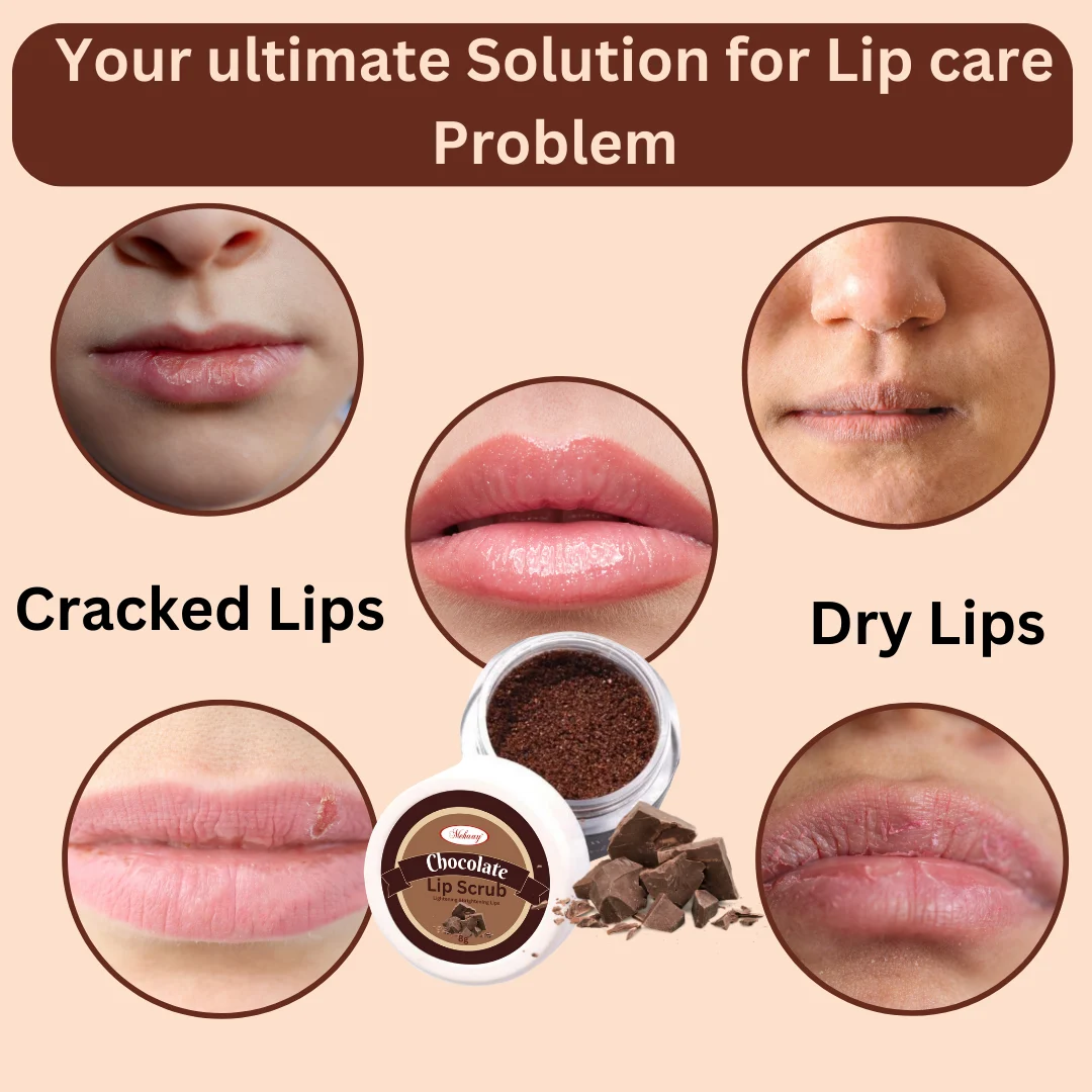 Mehaay Naturals Chocolate Lip Scrub 8g