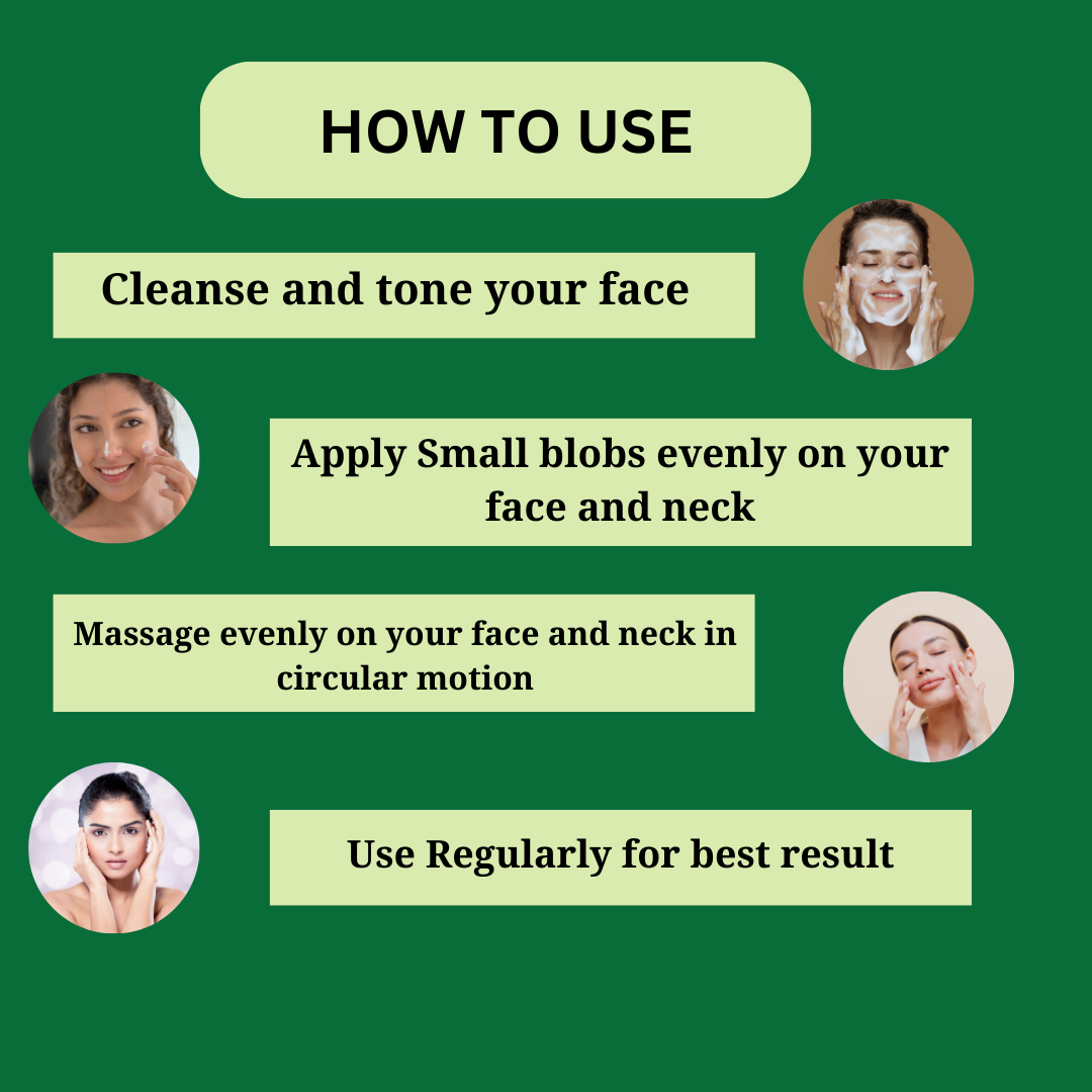 Mehaay Naturals Green tea face gel 30g