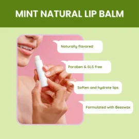 Mehaay Naturals Mint Lip Balm 6g