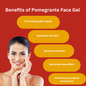  Mehaay Naturals Pomegranate Face gel 