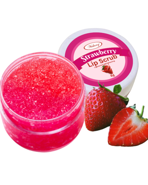 Mehaay Naturals Strawberry Lip Scrub