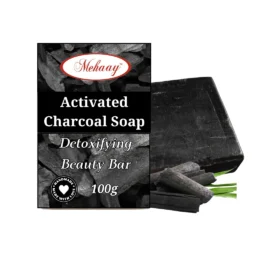 Mehaay Naturals Charcoal Soap (Pack of 1)