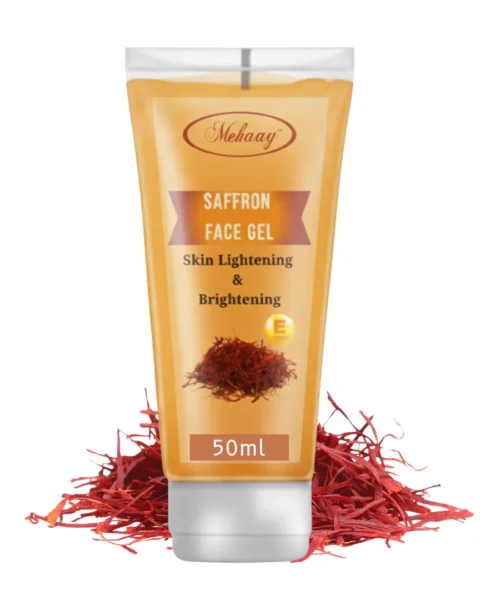 Saffron face gel