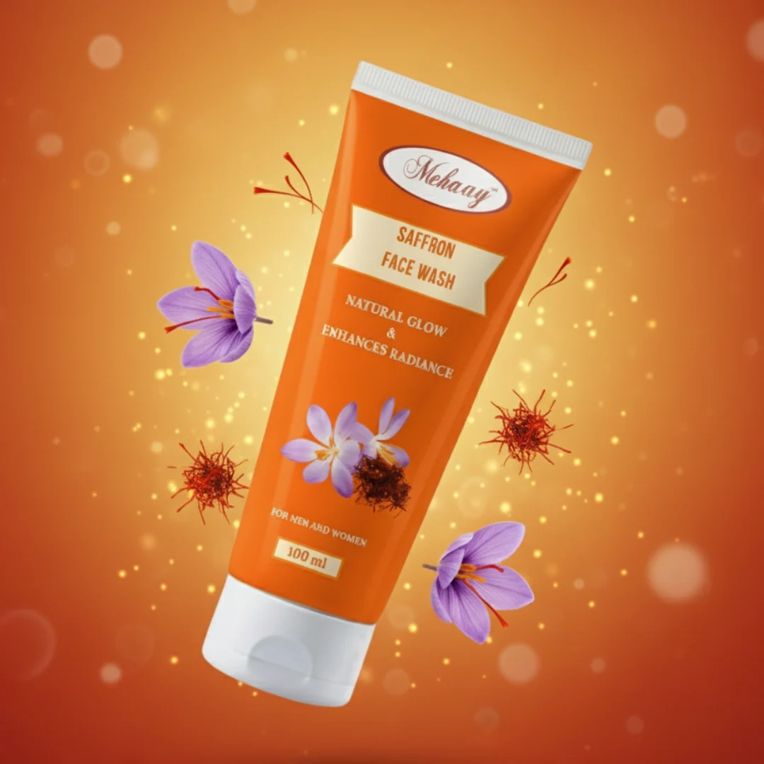 mehaay saffron face wash