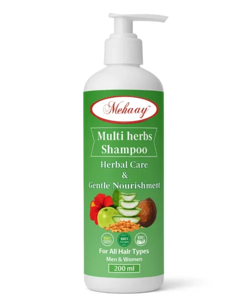 Mix herb shampoo