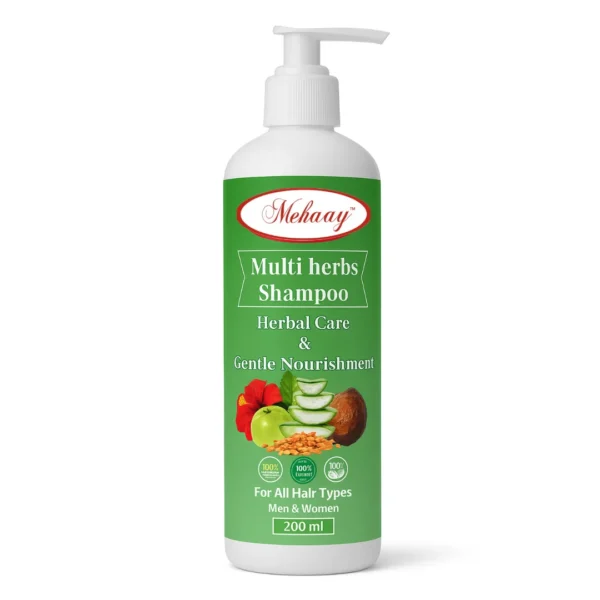 Mix herb shampoo