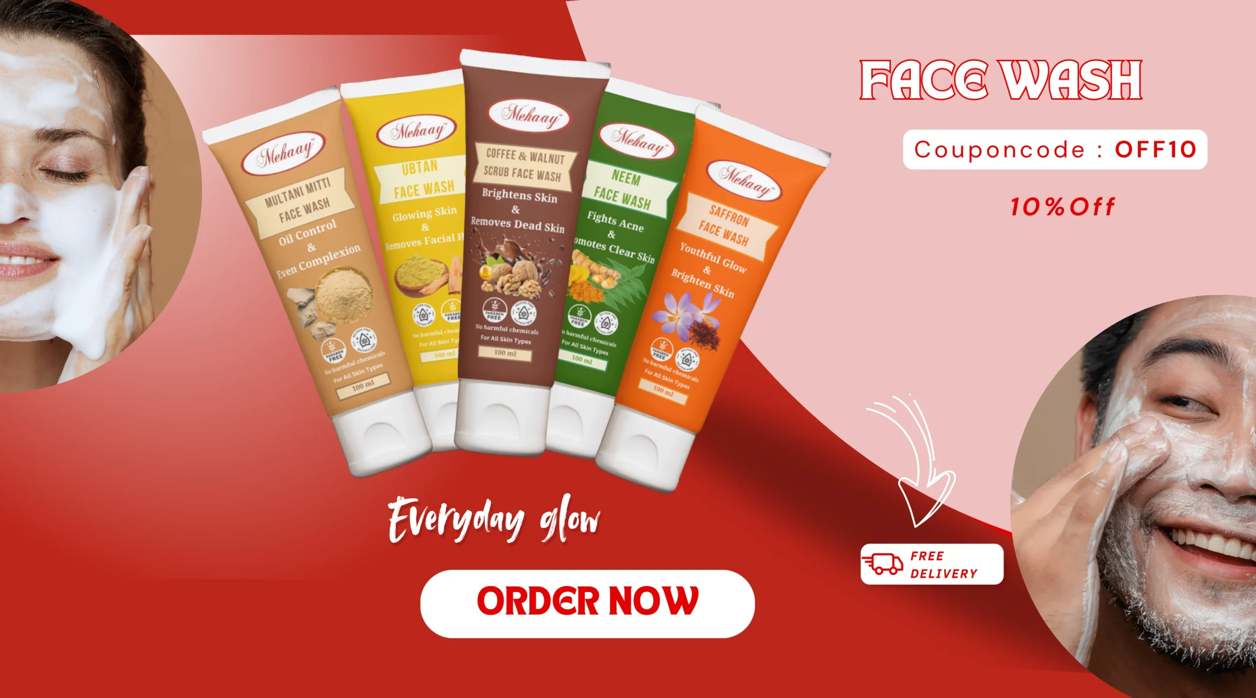mehaay face wash