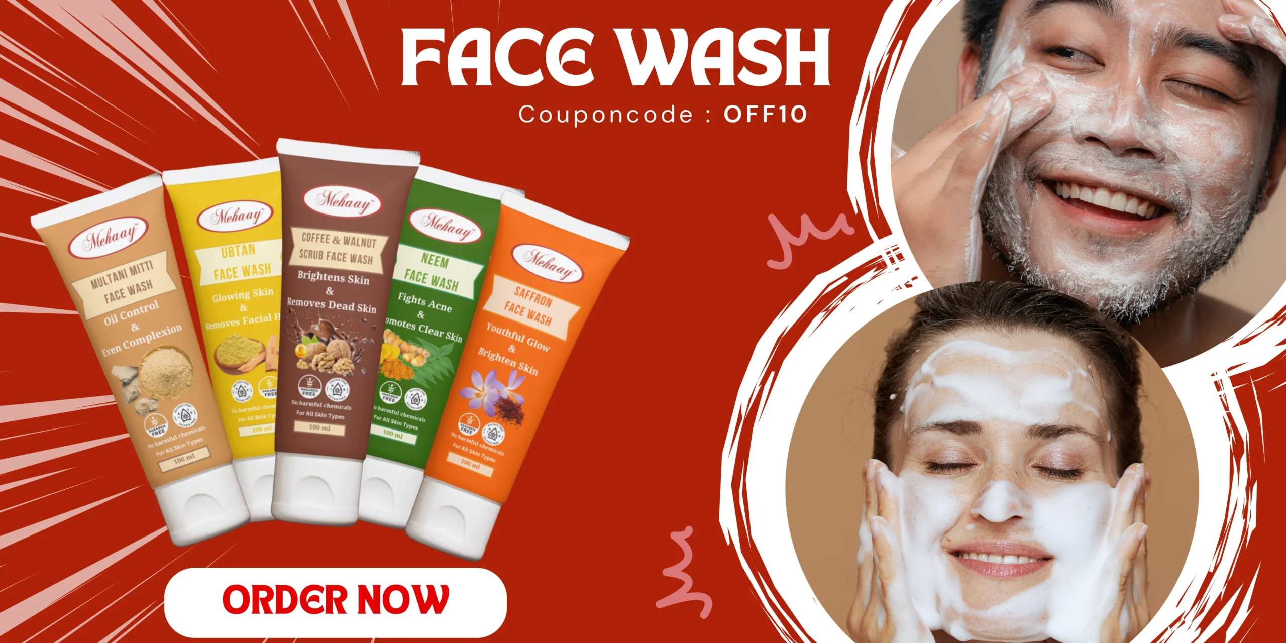 mehaay face wash