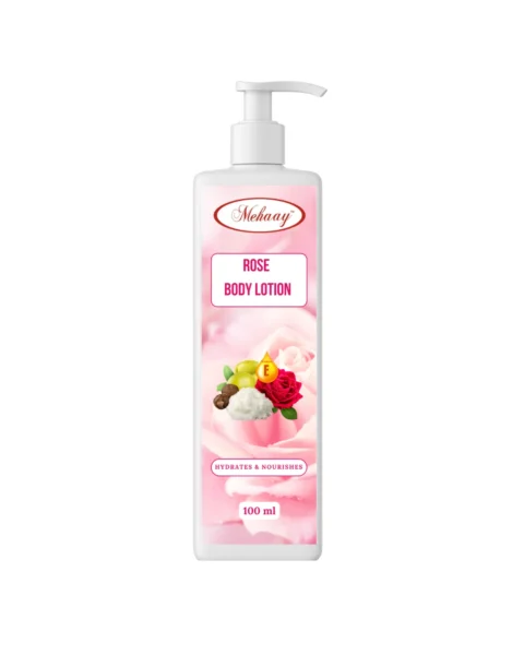 Rose body lotion