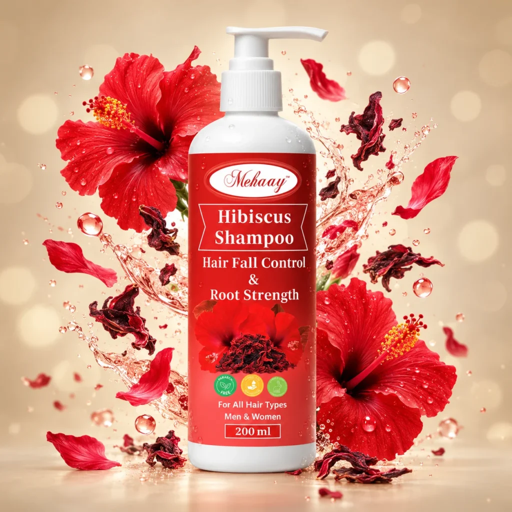 Mehaay hibiscus shampoo for hairfall control